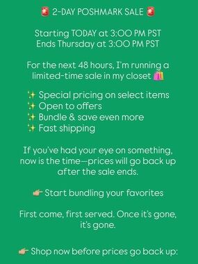 Sale Announcement Graphic